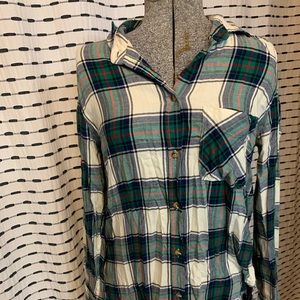 American Eagle Plaid Flannel